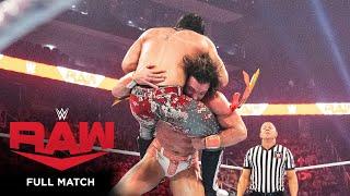 FULL MATCH — RK-Bro, Rhodes & Ezekiel vs. Usos, Rollins & Owens: Raw, April 25, 2022