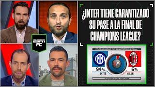 INTER METIÓ MIEDO al AC Milan, pero aún LOS DEJA CON VIDA en la eliminatoria de Champions | ESPN FC