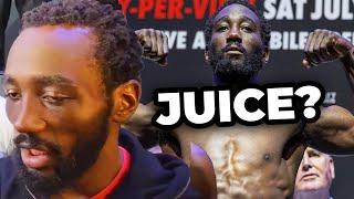 TERENCE CRAWFORD JUICING  ACCUSATIONS CONFRONTED BY BUD HIMSELF!
