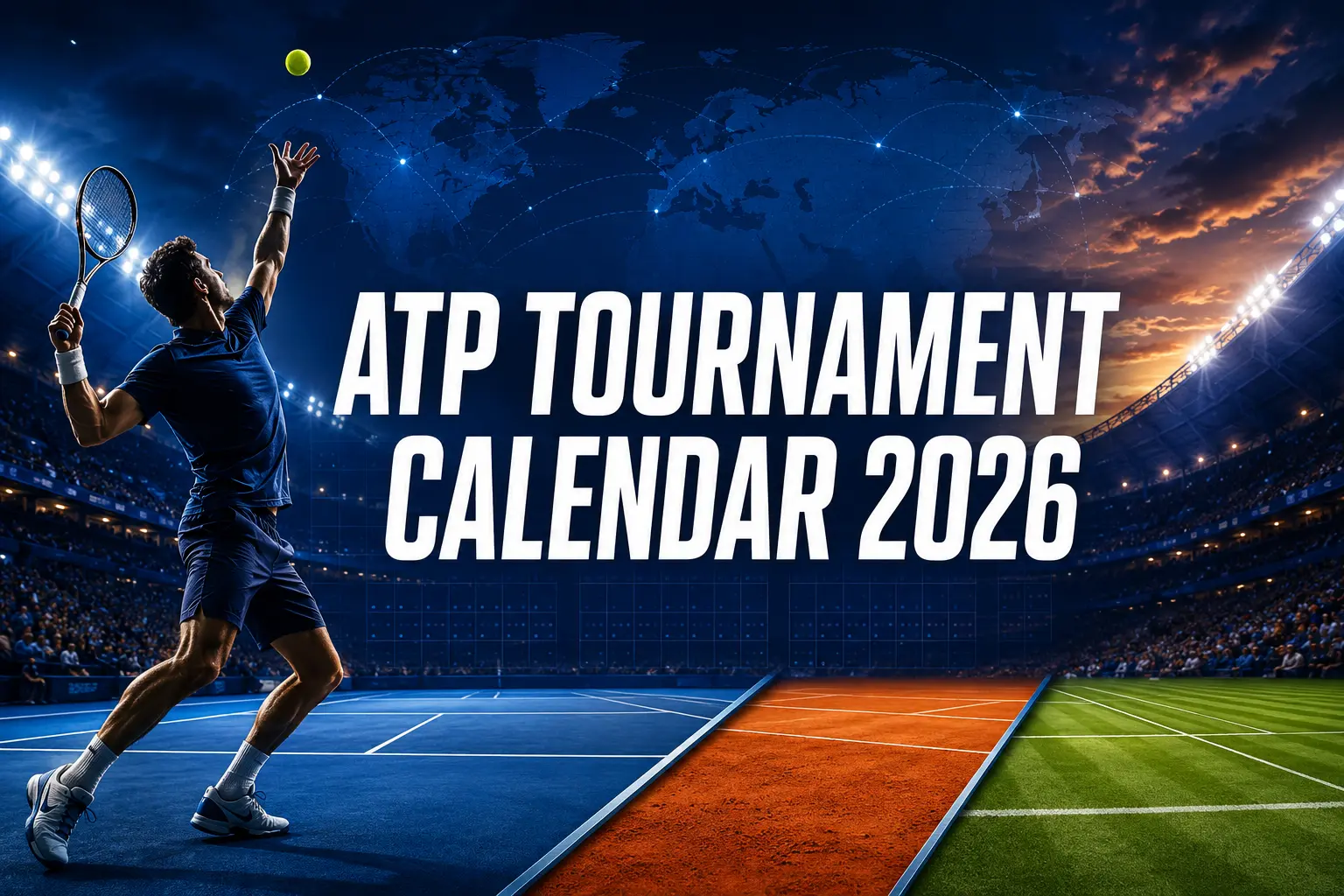 ATP Tournament Calendar for 2026