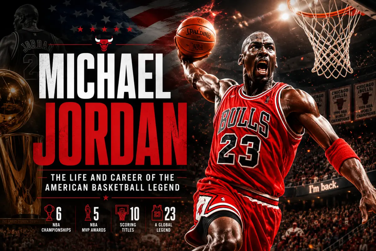 Michael Jordan – The Life and Career of the American Basketball Legend