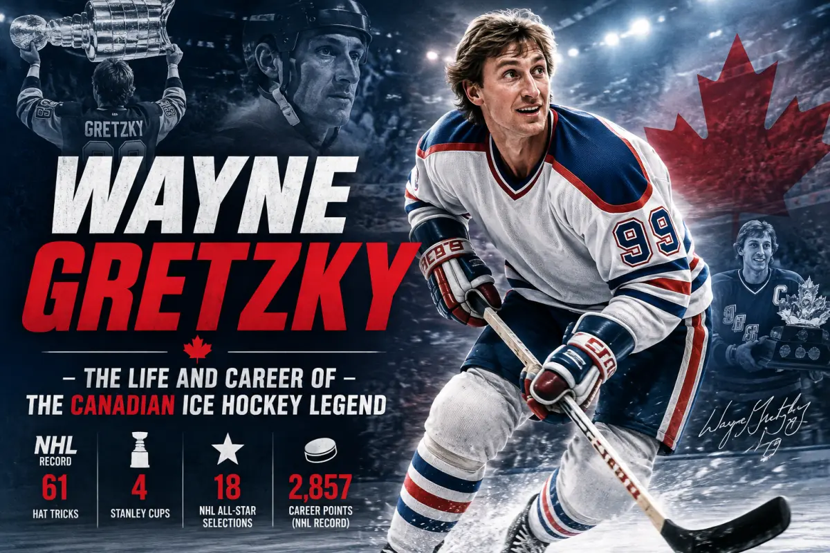Wayne Gretzky – The Life and Career of the Canadian Ice Hockey Legend