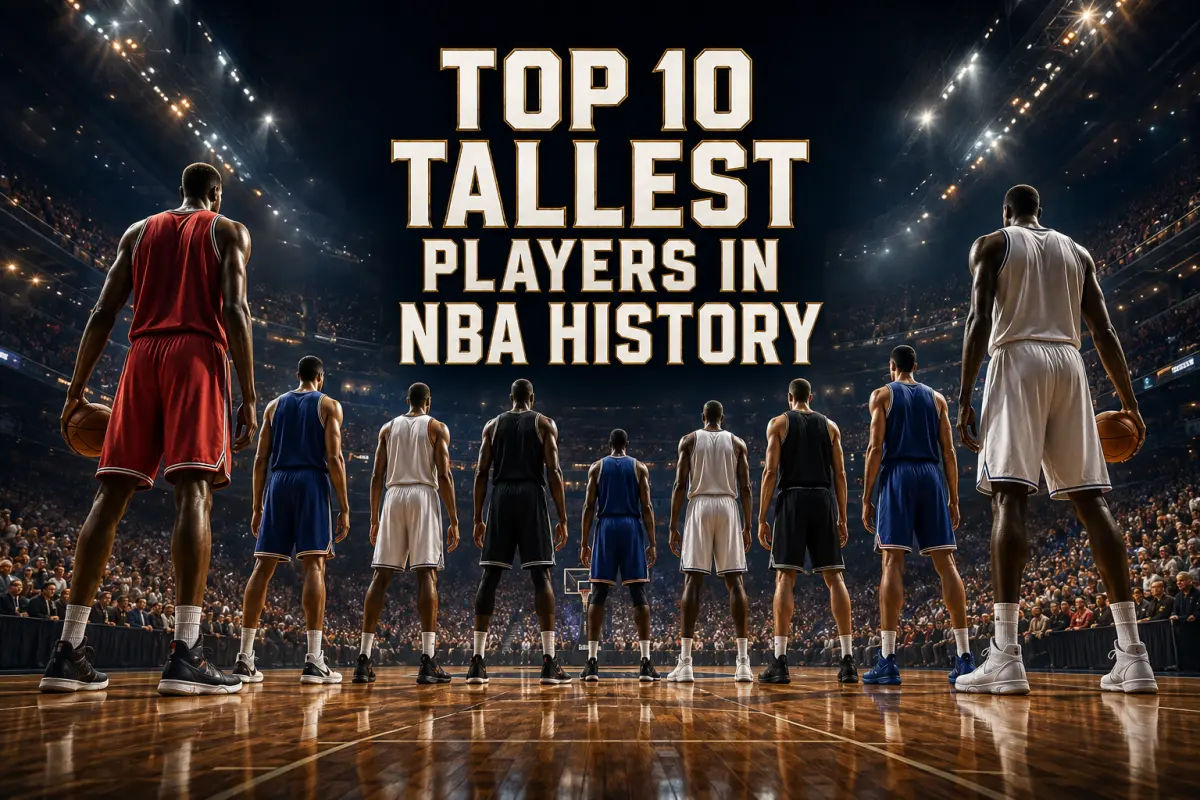 I 10 giocatori più alti nella storia della NBA