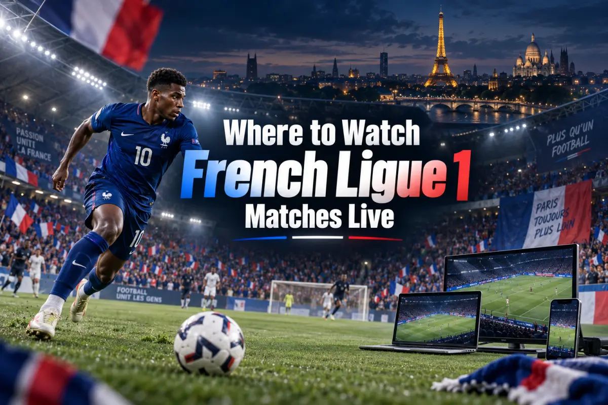 Where to Watch French Ligue 1 Matches Live