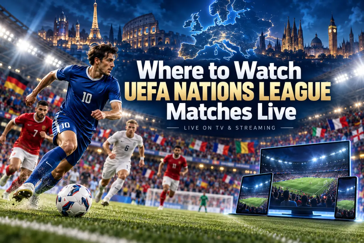 Where to Watch UEFA Nations League Matches Live