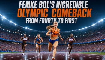 Femke Bols utrolige olympiske comeback fra fjerde- til førstepladsen